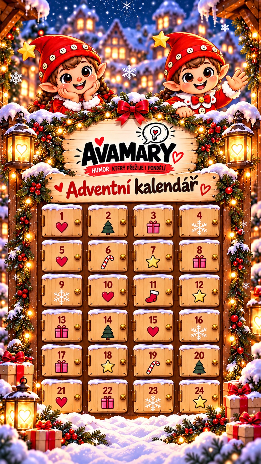 Vánoční adventní domeček Avamary